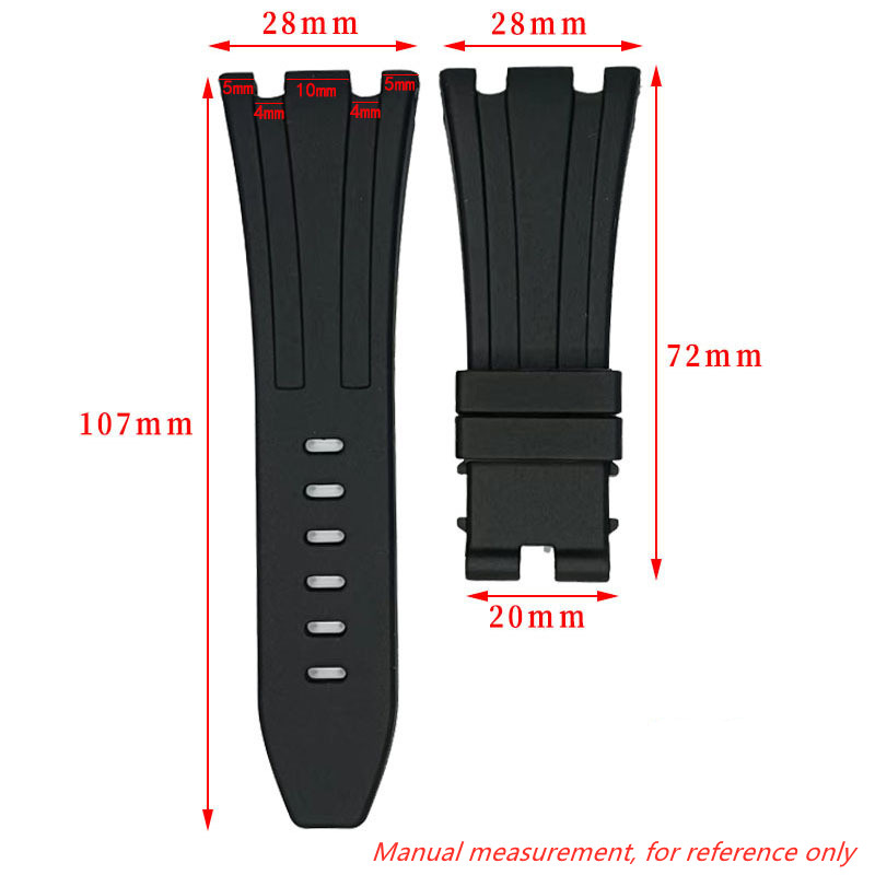 Rubber Silicone Watch Strap fo - Audemars Piguet Watch Royal Oak Offshore recension och pris