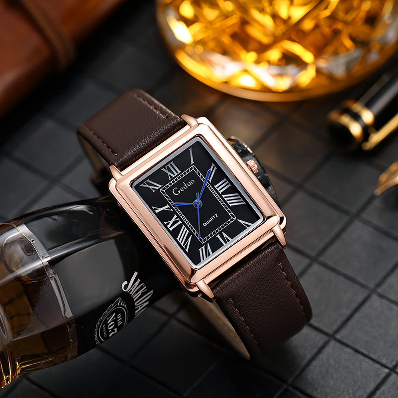 New Fashion Luxury Designer Re - Leather Watch Band Men recension och pris
