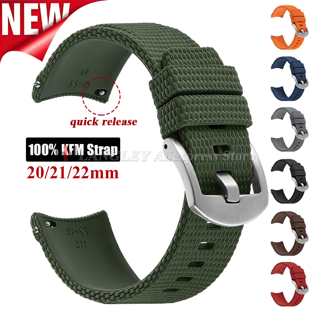 Fluoro Rubber Strap for Omega  - Omega Watch Seamaster recension och pris