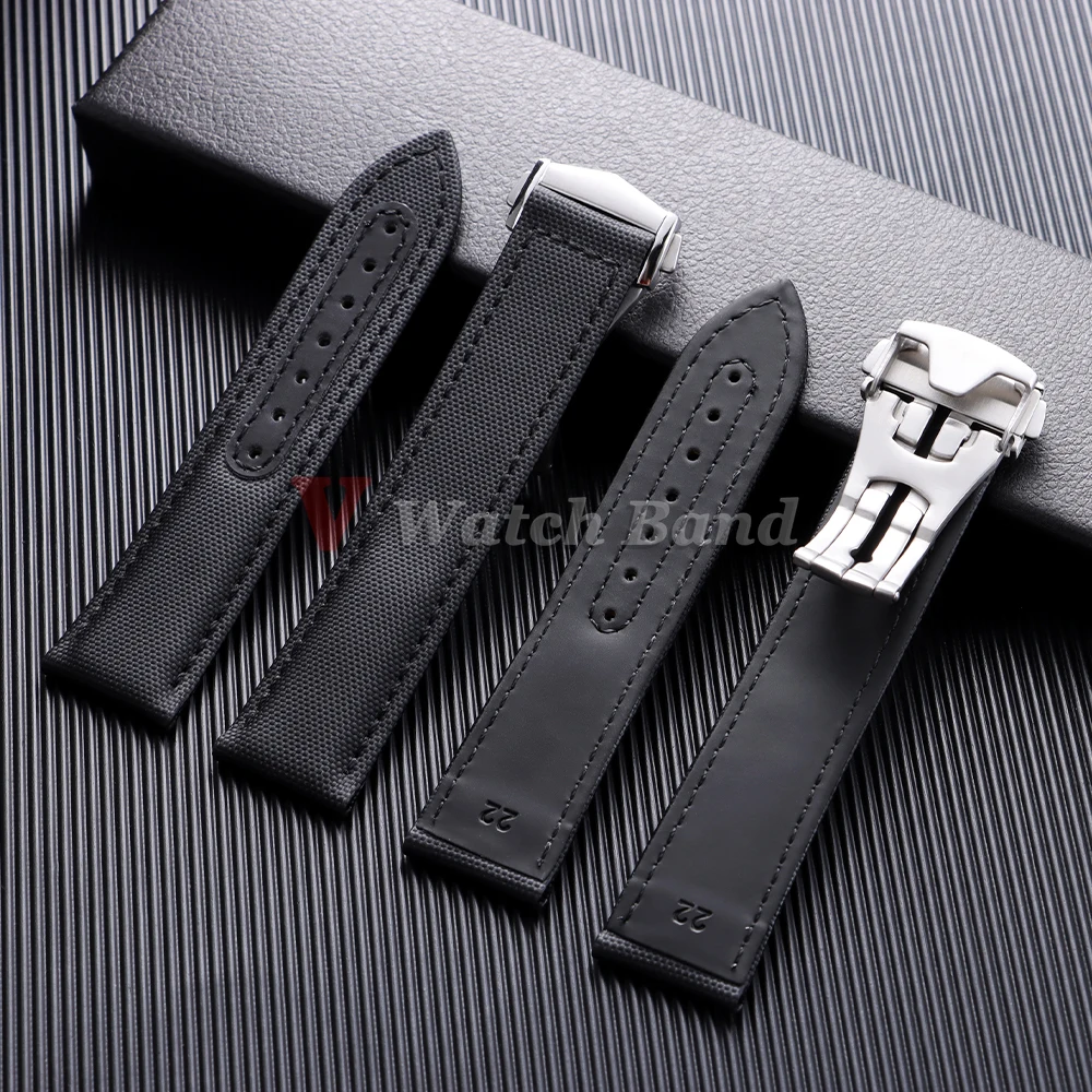 Sailcloth Nylon Watch Band 20m - Suede Strap Watch recension och pris