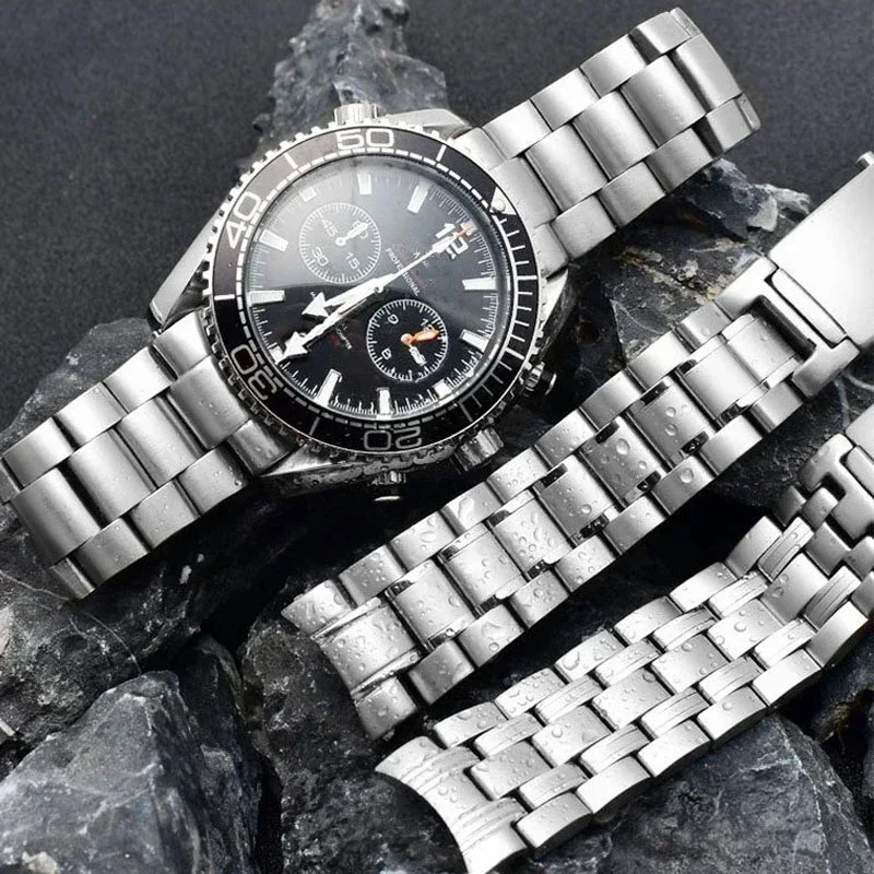 904L Stainless steel watchband - Omega Watch Seamaster recension och pris