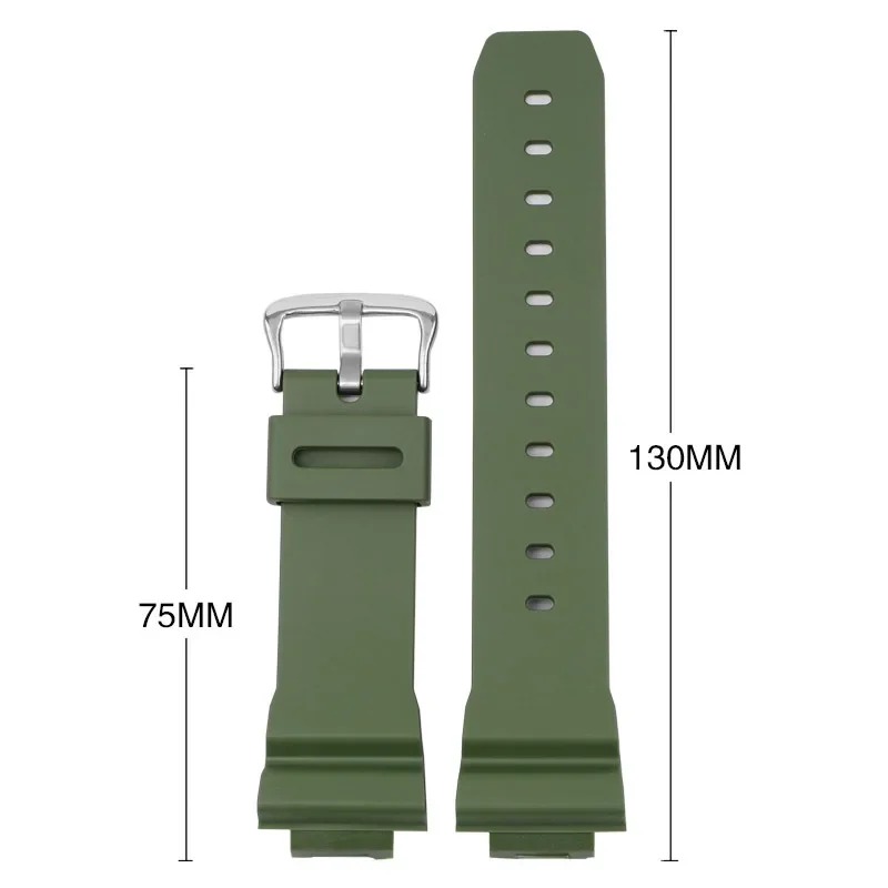 16mm Silicone Rubber Watch Ban - Casio Watch G-Shock Ga-2100 recension och pris